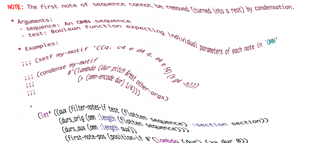 Some code for decorative purposes